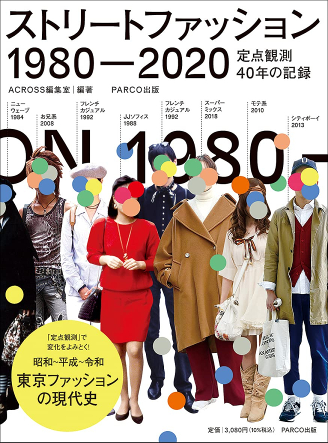 街头时尚1980-2020<br/>
定点观测40年的记录