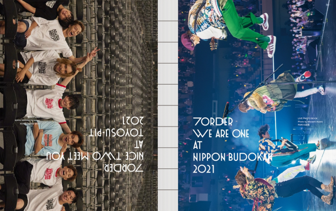７ＯＲＤＥＲ<br />
WE ARE ONE / NICE TWO MEET YOU<br />
LIVE PHOTO BOOK